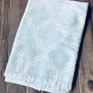 Cynthia Rowley Blue Pattern Spa Shower Curtain